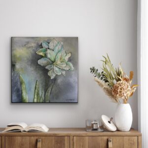 ChaneBolton_Interior_Play on Monochrome Amaryllis